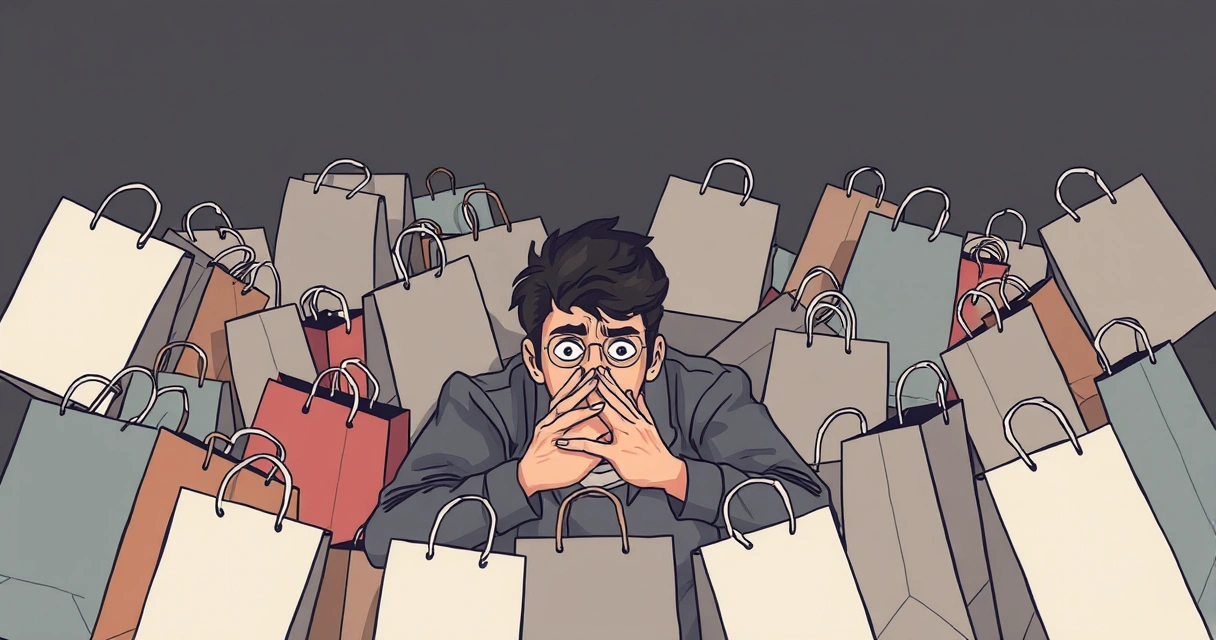 Imagem do artigo: Vício em Compras: O Que É Oniomania e Como Parar