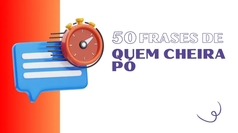 50 Frases de Quem Cheira Pó